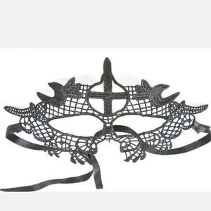 Sexy Women Lady Girl Black Lace Eye Mask for Halloween Masquerade Party US